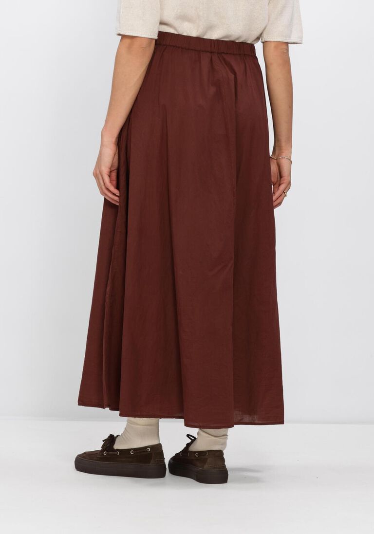 bruine knit-ted midirok cato
