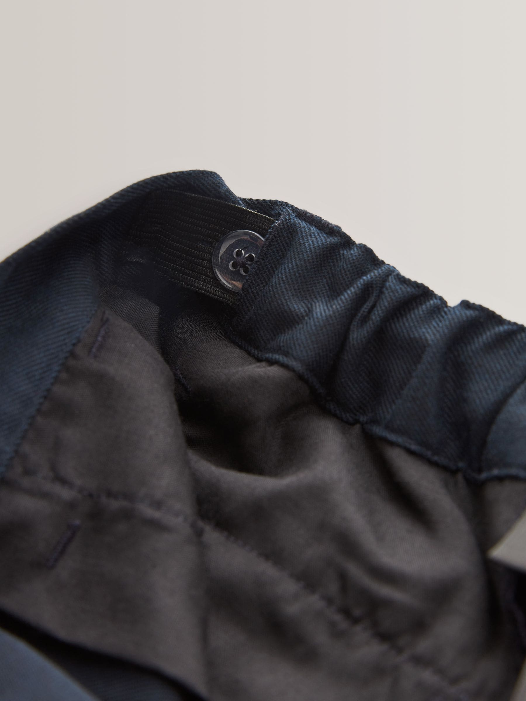 Marineblauw - Schoolbroek met rechte pijpen (3-17jaar)