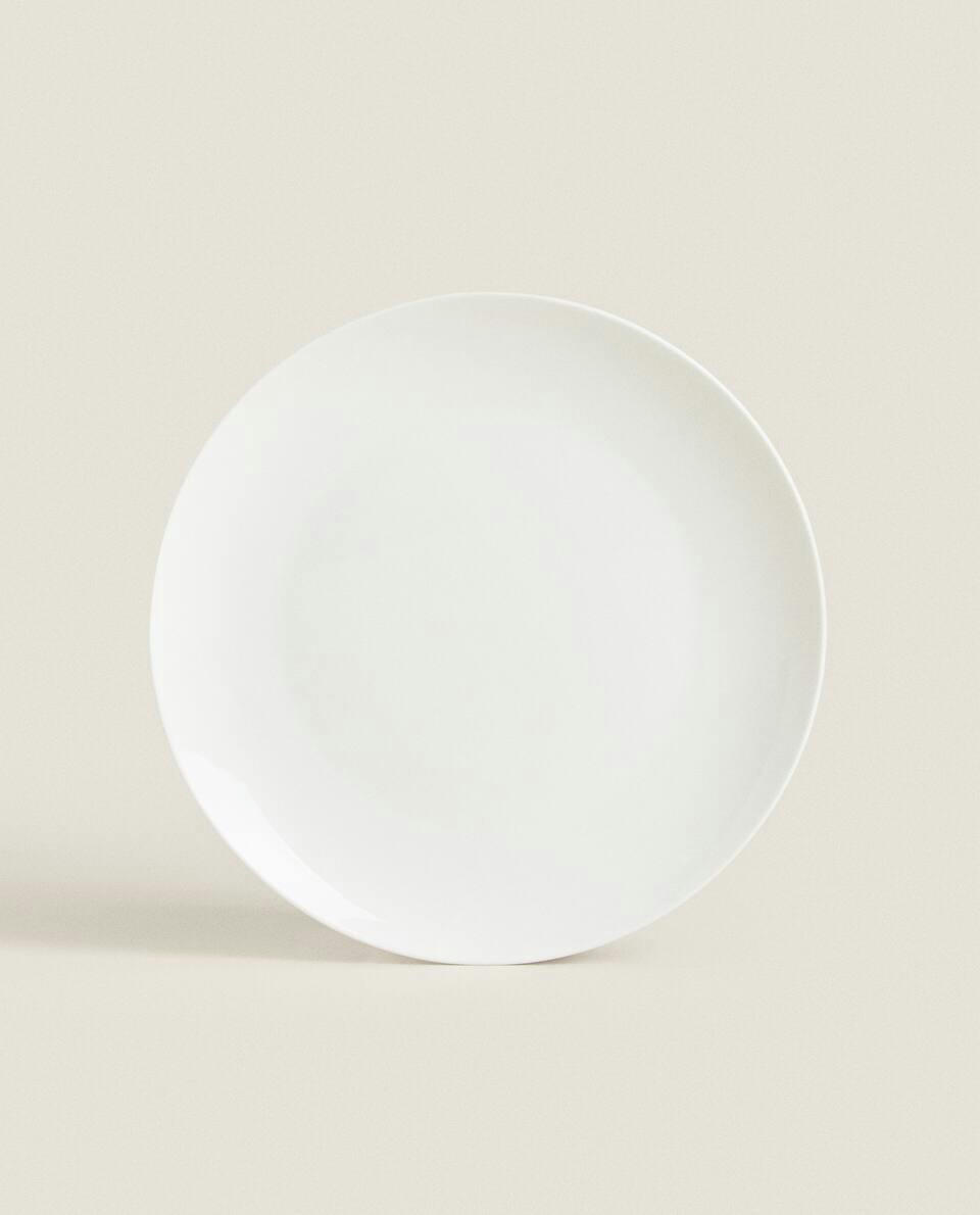 LOUÇA DE MESA DE PORCELANA FINA SIMPLES