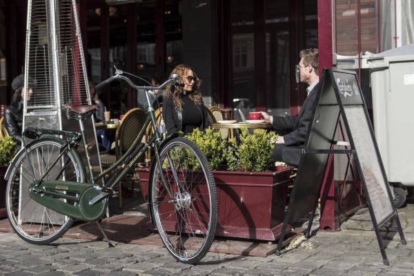 Raleigh Tourist de Luxe 3 Green - Damecykel - 2025