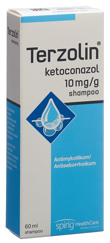 TERZOLIN Shampoo Lös 10 mg/g Fl 60 ml