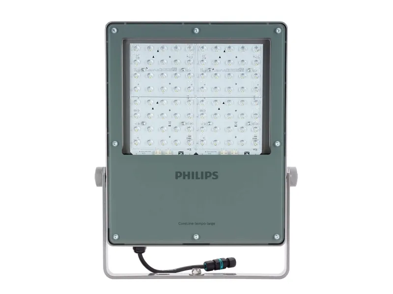 Philips BVP130 LED210-4S/740 A, Grå, IP66, Acrylonitril styren-acrylat (ASA), Aluminium, Polymethylmethacrylat (PMMA), I, IK08, 0,2 m