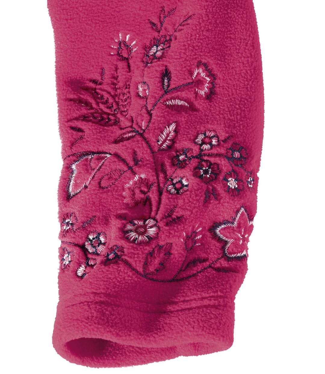 Pull Tunique Polaire Brodé