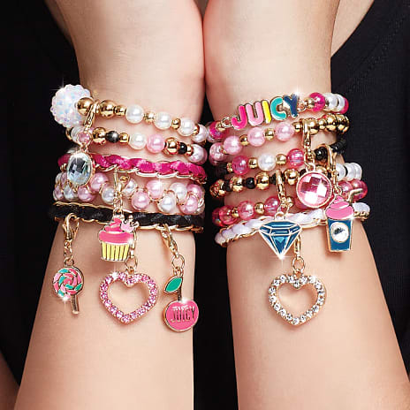 Juicy Couture armbånd - pink & precious