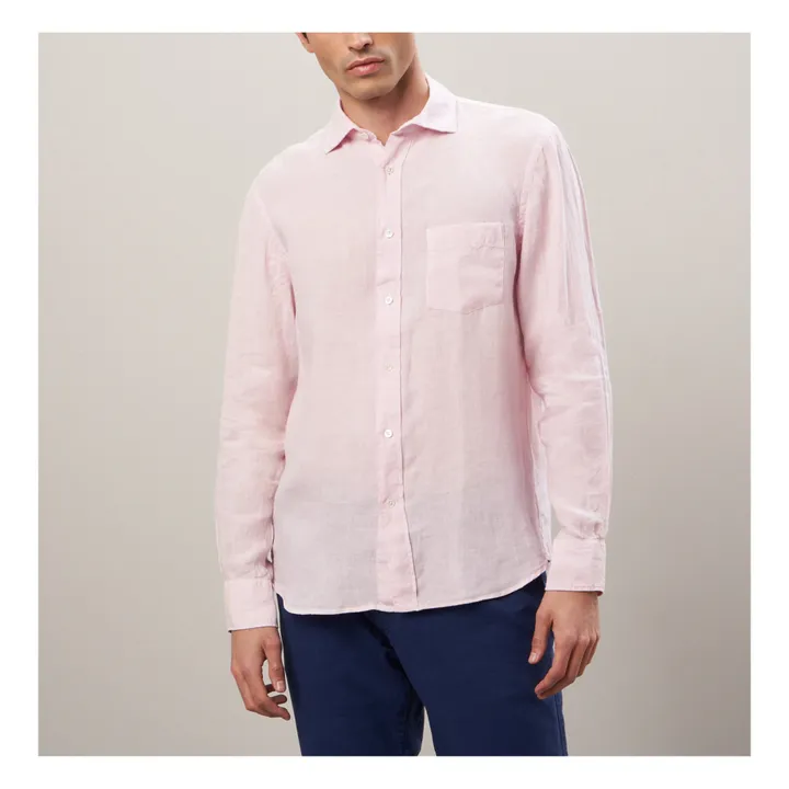 Hartford Chemise Paul Pat Lin | Rose pâle