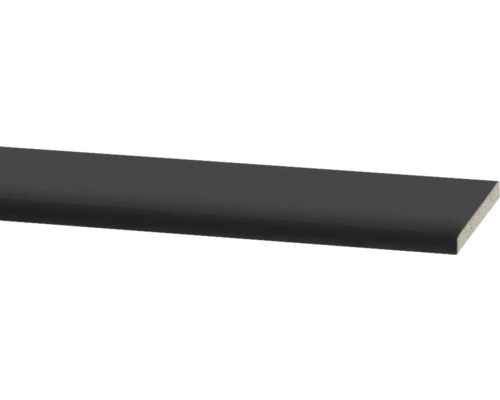 Antraciet vensterbank 0164 PE zonder afdekking 1500x200x24 mm