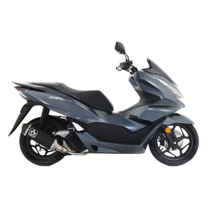 Silencieux Arrow Urban Alu Dark embout Carbone - Noir