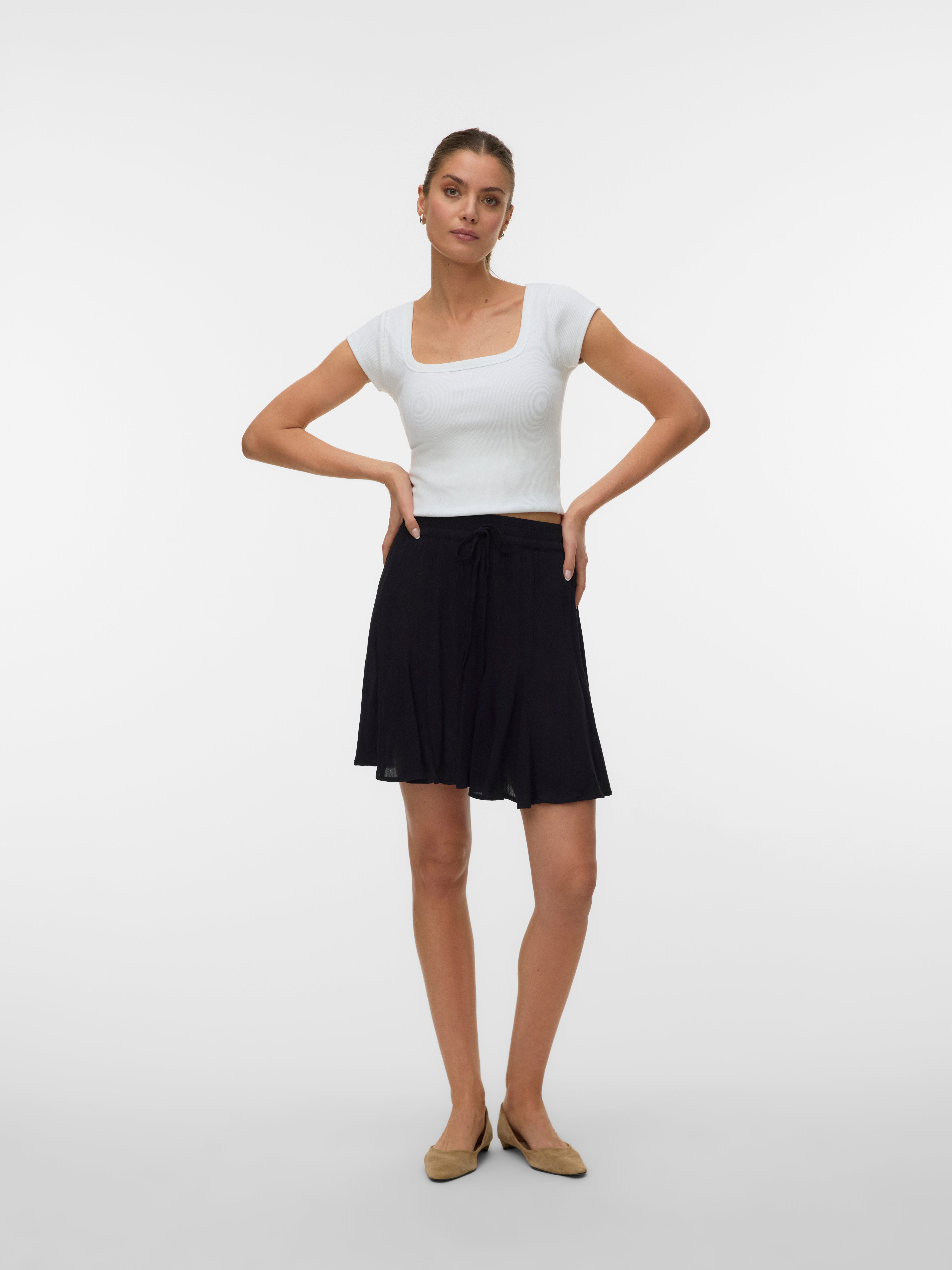VMMENNY High waist Korte rok