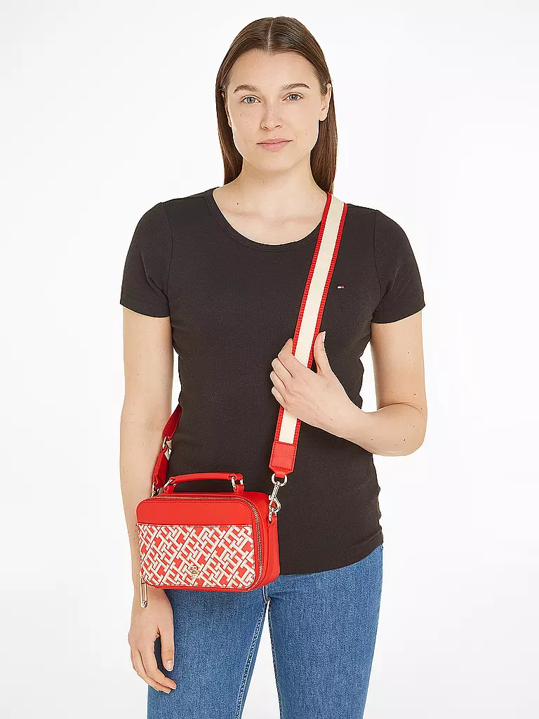 TOMMY HILFIGER Tasche - Umhängetasche ICONIC  rot