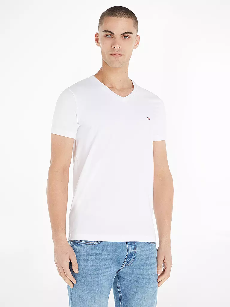 TOMMY HILFIGER T-Shirt weiss