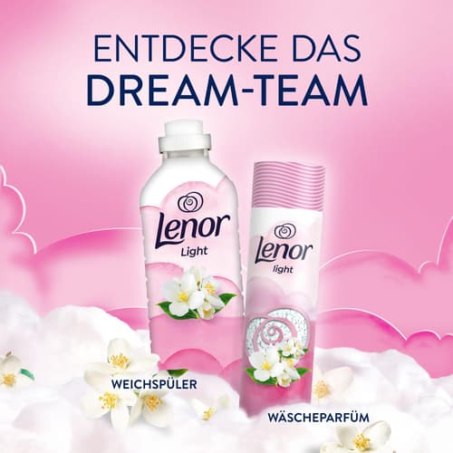 Lenor Light Wäscheparfüm Jasminblüte, Frische Jasminblüte