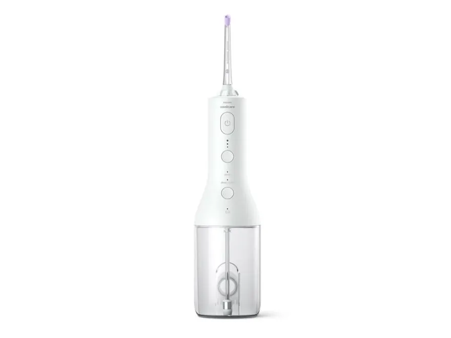 Philips Sonicare Power Flosser 3000 HX3826 - Mundskylning - trådløs - hvid