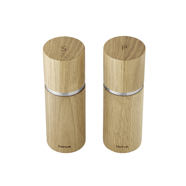 Blomus Pepe peper- en zoutmolen set van 2 Oak