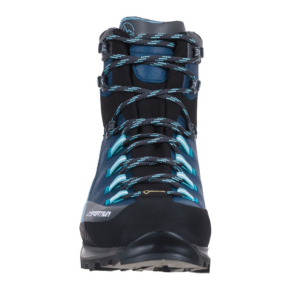 La Sportiva TRANGO TRK LEATHER GTX - Chaussures alpinisme Femme opal/pacific blue