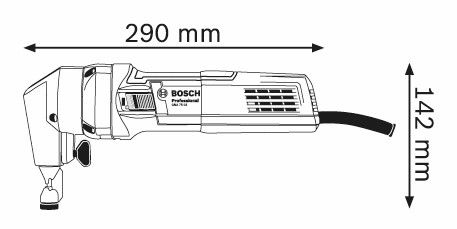 Bosch GNA 75-16 Knabbelschaar - 0601529400