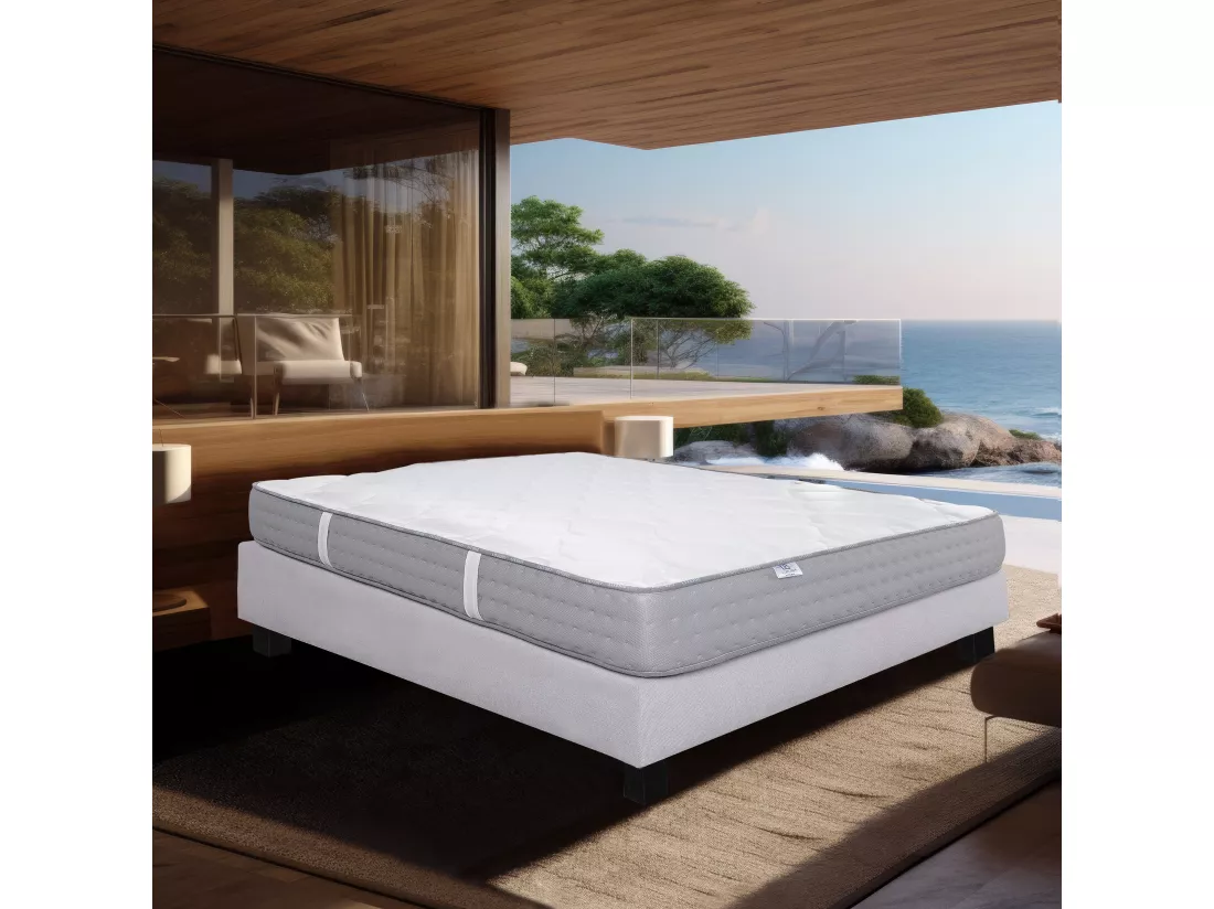 Matelas 180x200 cm, Luxury, 20 cm, mémoire de forme, ferme