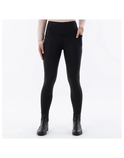 Br Rijbroek Dieke Dames Meteorite Zwart - Ruiterkleding