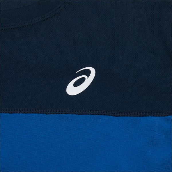 T-shirt trail ASICS RACE SS TOP FRENCH BLUE/LAKE DRIVE