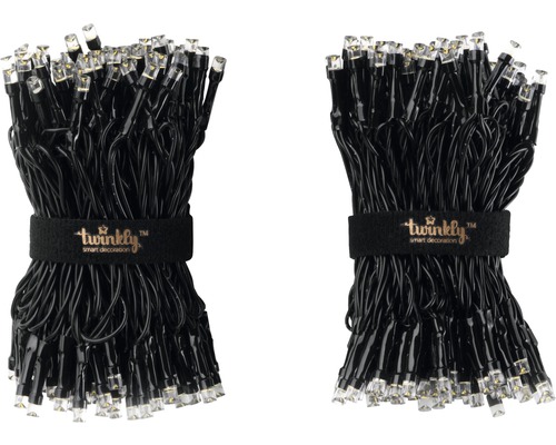 Twinkly LED-lichtsnoer, 250 LED's met Wi-Fi- en app-bediening, lichtkleuren: warm wit, koel wit, amber
