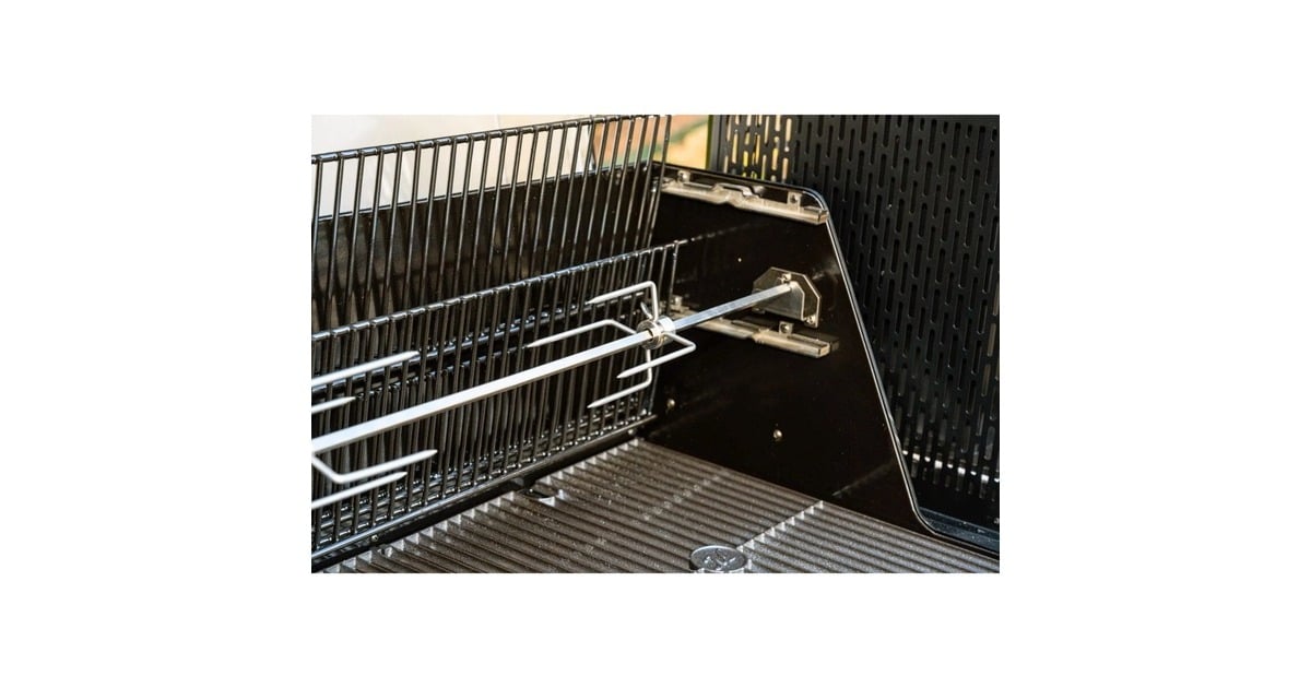 MasterbuiltGravity Series Rotisserie Kit  (Roestvrij staal/zwart)