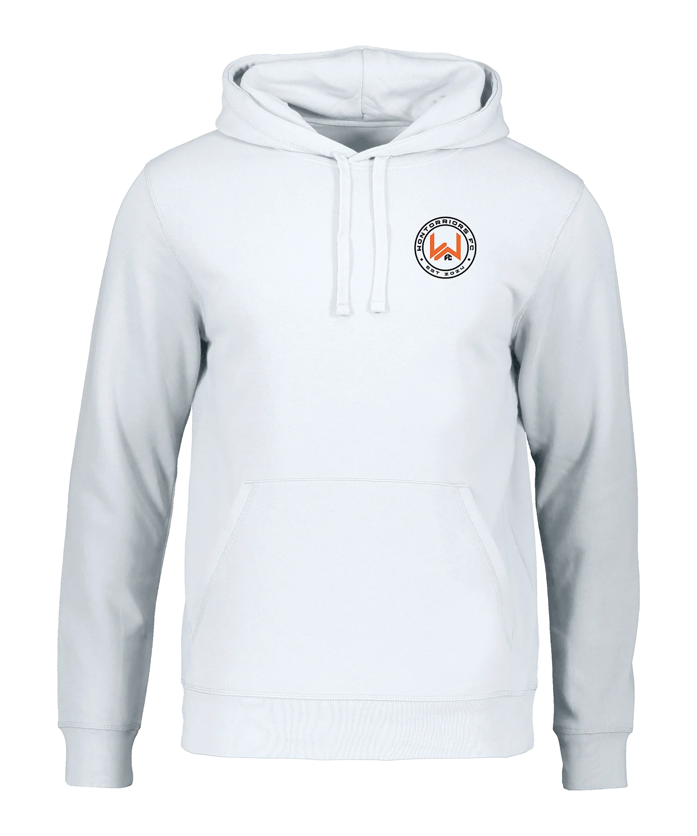 Wontorriors FC Fan Hoody Weiss FC001