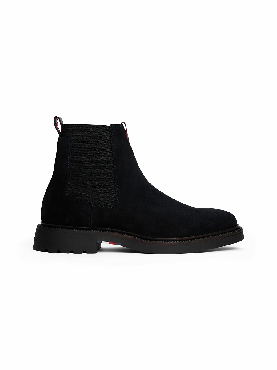 TOMMY HILFIGER<br>Botas Chelsea de camurça