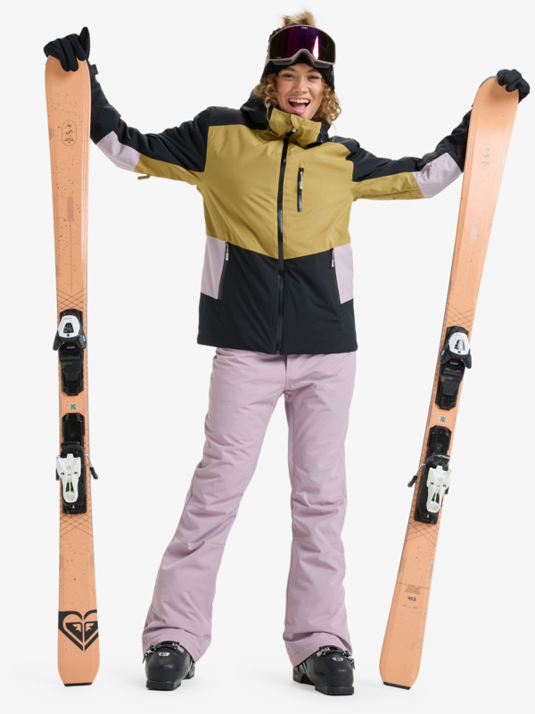 Stormdash 20K Veste de snow technique Beige Femme