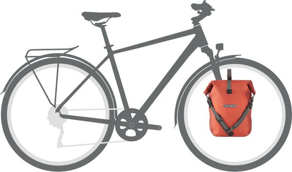 SPORT-ROLLER PLUS Universaltasche (Single)  salsa - dark chili  14.5 L