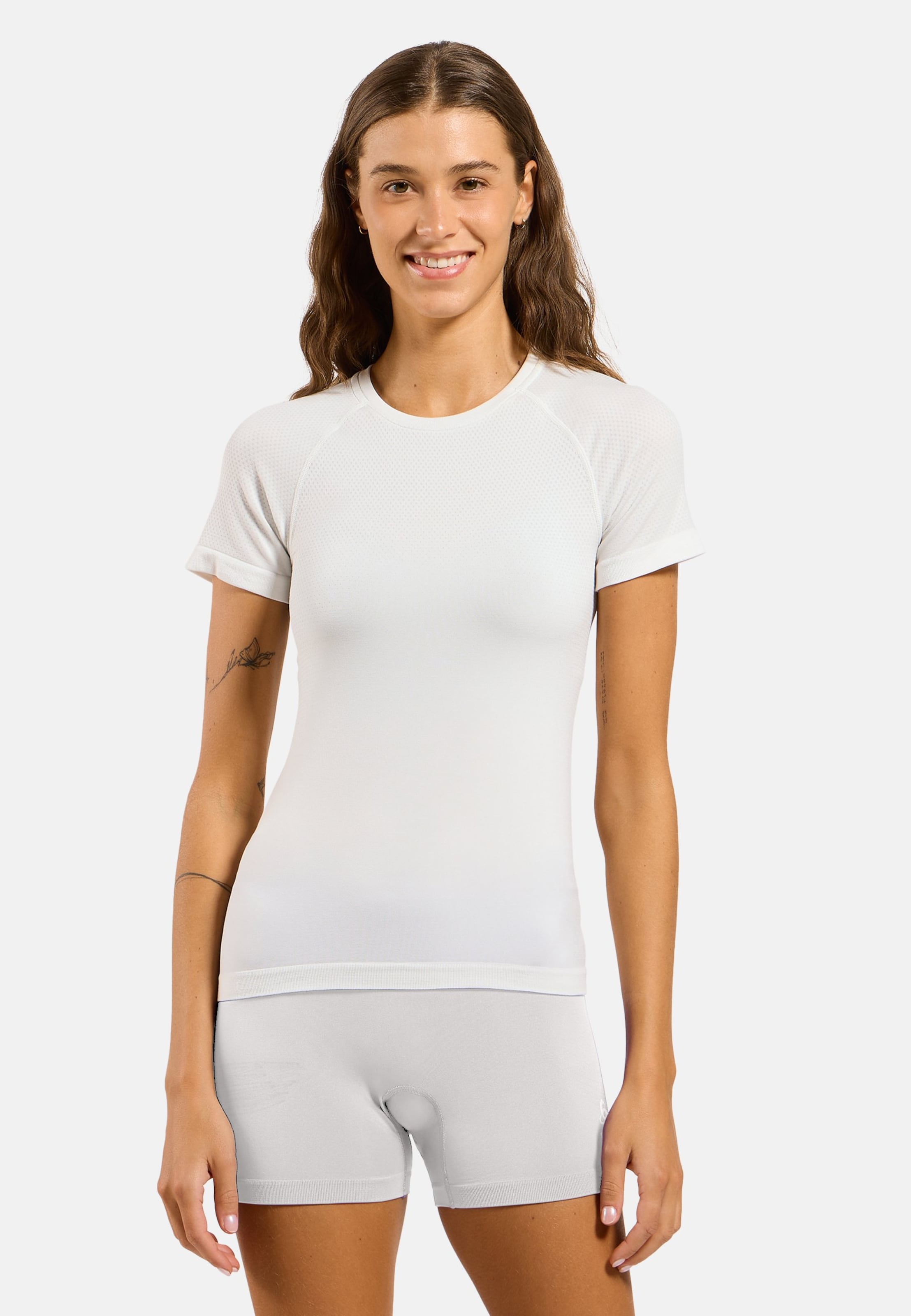 Performance Light Base Layer T-shirt in white