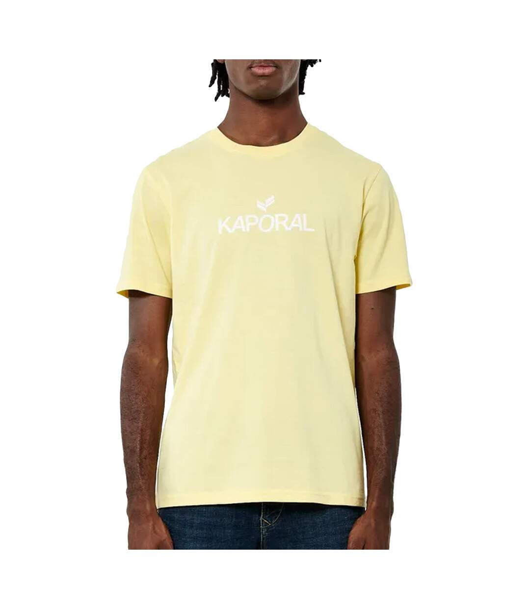 T-shirt Jaune Homme Kaporal Lerese