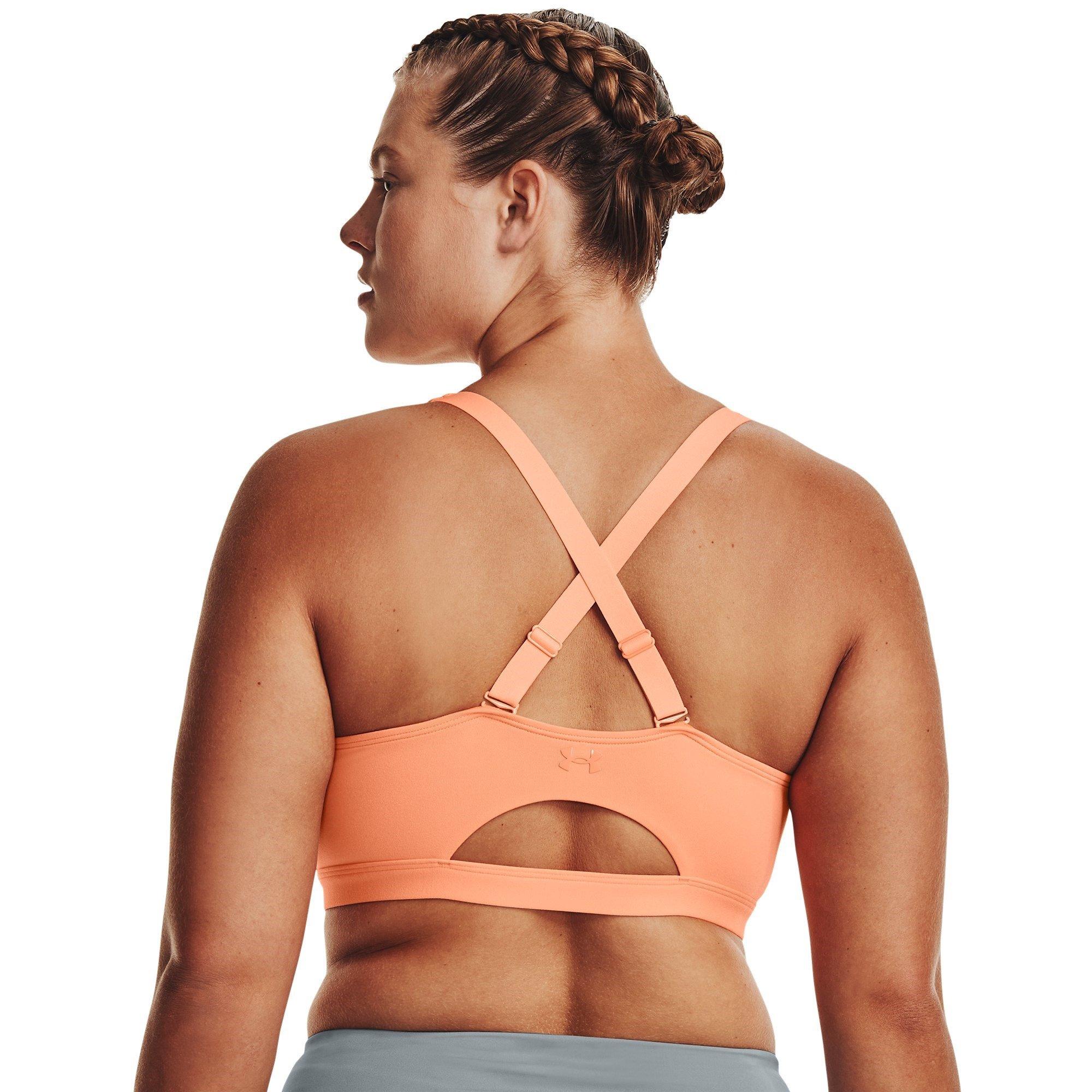 Under Armour UA SmartFoam Evolution Mid Support Sports Bra Womens
