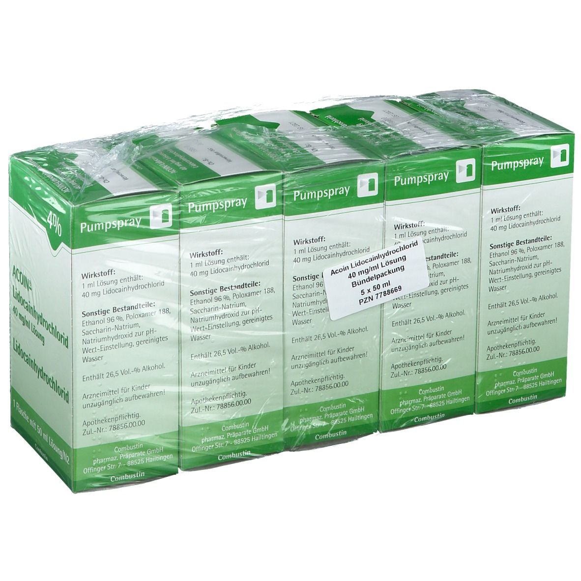 ACOIN®- Lidocainhydrochlorid 40 mg/ml