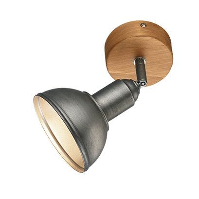 Industri�le wandlamp staal draai- en kantelbaar - Arti