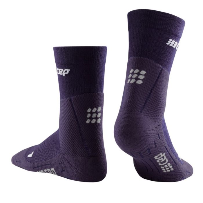 CEP Dame Strømper Cold Weather Mid-Cut Socks Lilla