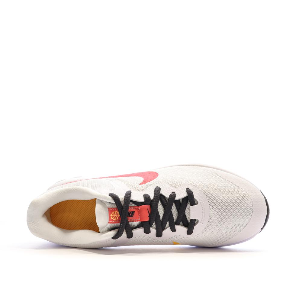 Nike Chaussures de Running Blanches/Oranges Femme Nike Revolution 6