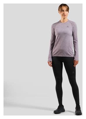 Collant Long Running Femme Odlo Zeroweight Warm 2.0 Noir