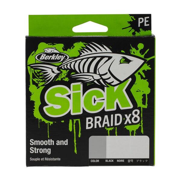 Tresse Berkley Sick Braid - Noir (270m)