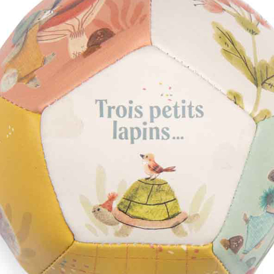 Moulin roty speelbal trois petits lapins
