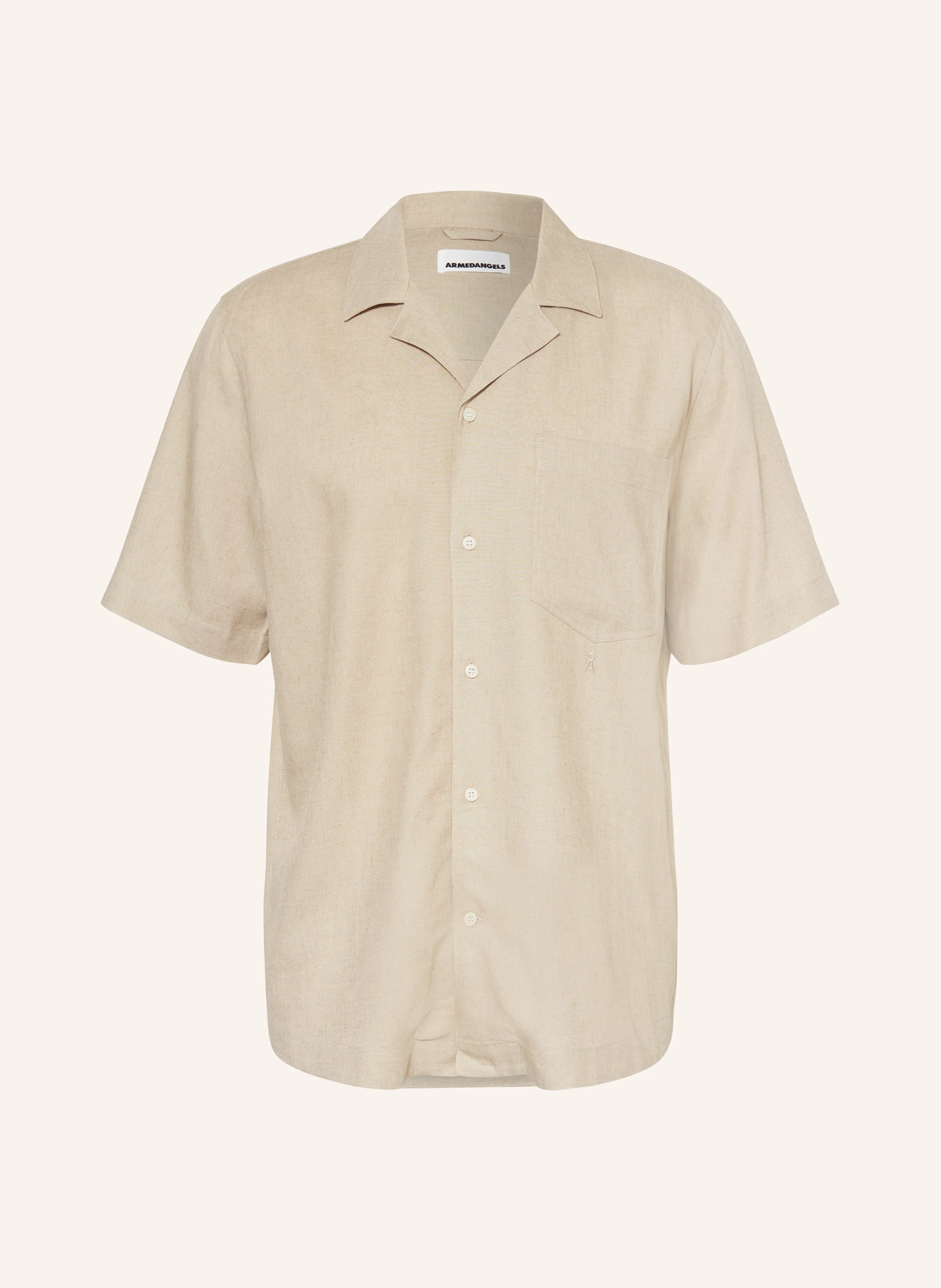 ARMEDANGELS Resorthemd LOVAAR Comfort Fit mit Leinen