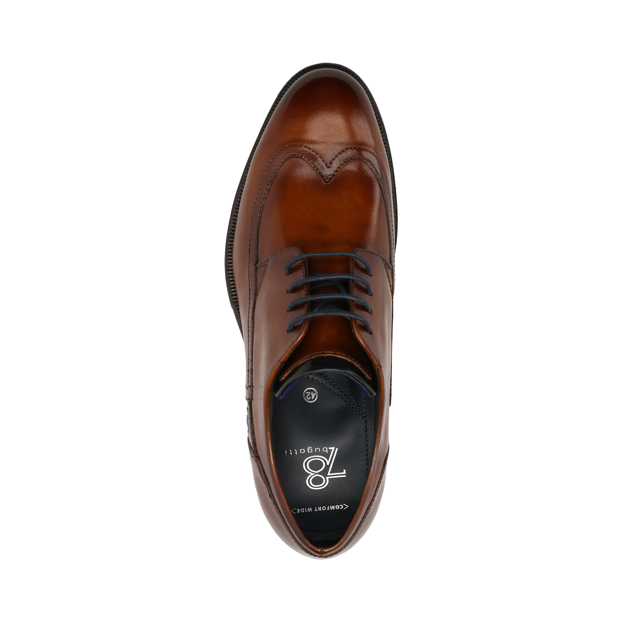 Business Schnürer cognac