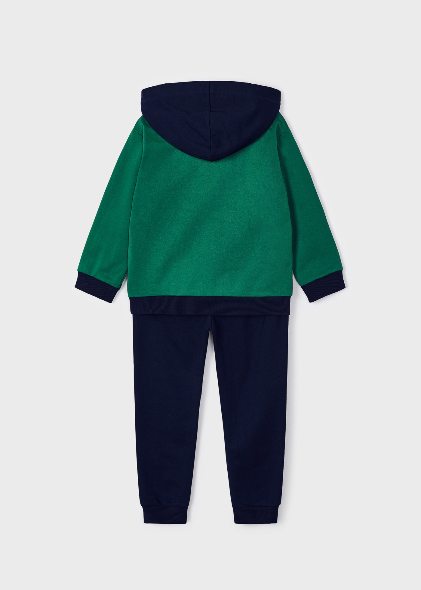 Conjunto de treino listrado de duas peças para meninos