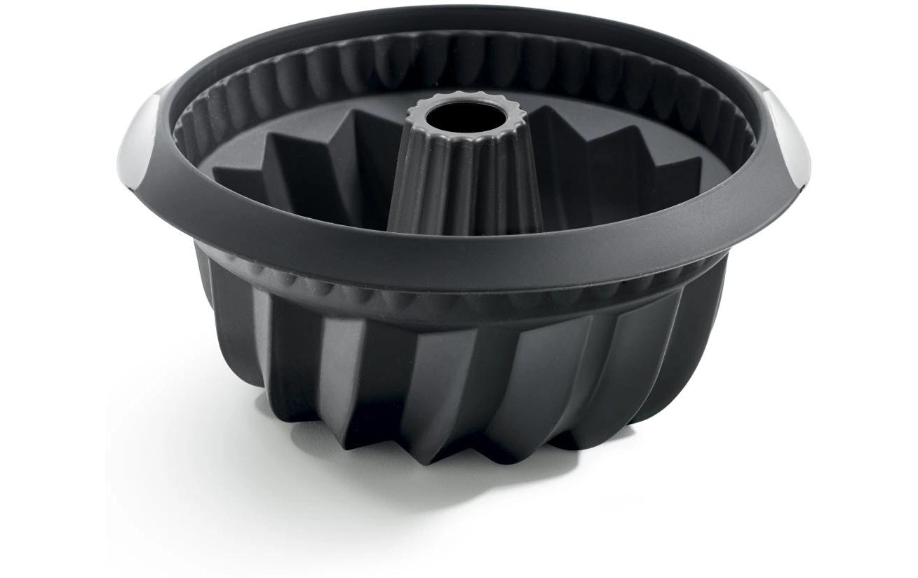 Backform Silikon, ø 22 cm, SchwarzTiefe Savarin-Kuchenform