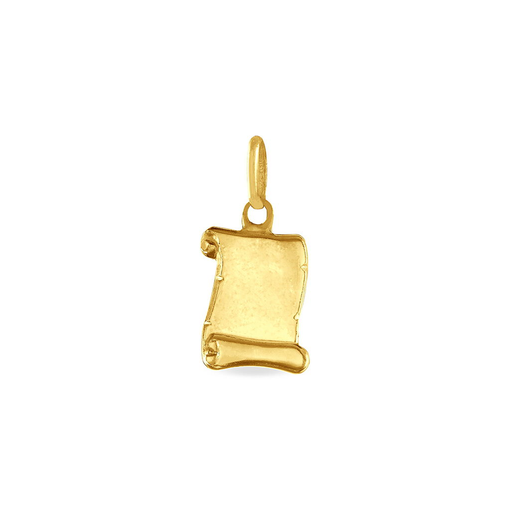 Pendentif Lamie Zodiaque Parchemin Or Jaune