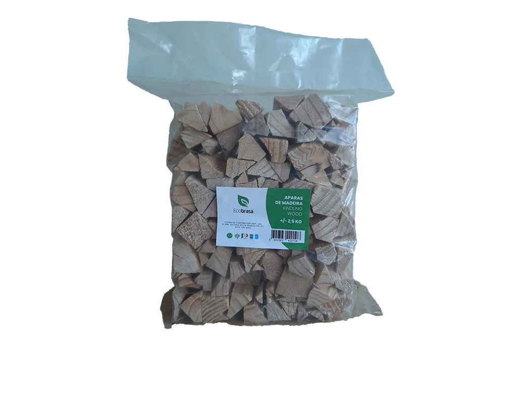APARAS ECOBRASA MADEIRA  /- 2.5 KG