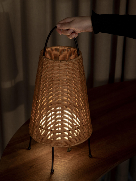 Ferm Living Porti Braided tafellamp LED