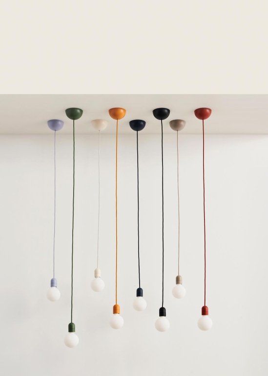 Hay Common hanglamp cord set Beton Grey