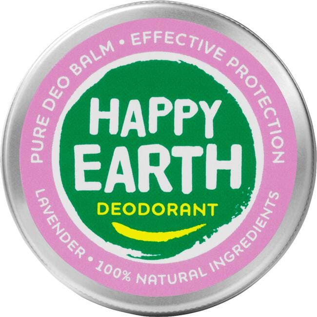 Happy Earth 100% Natuurlijke Deodorant Balm Lavender