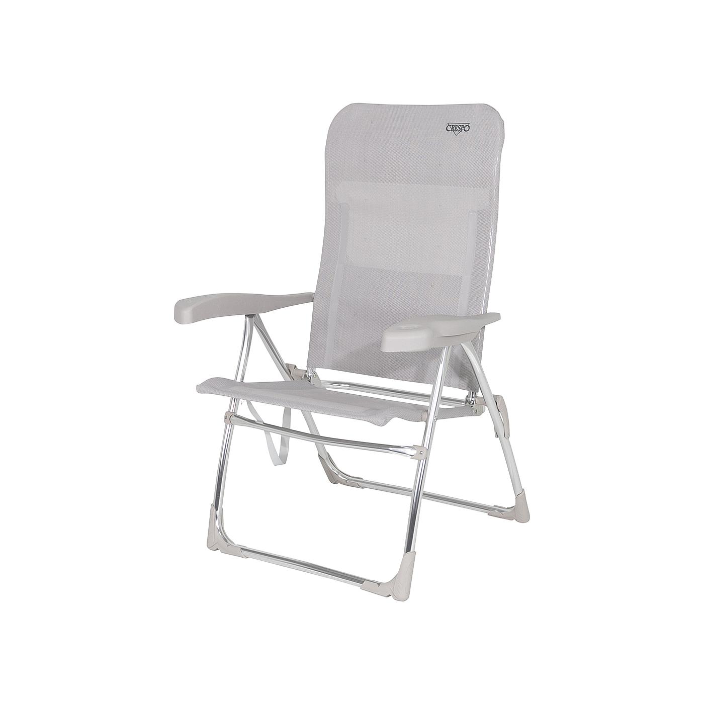 Crespo AL-206 Light Grey strandstoel
