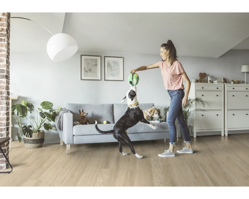 Simba Nature vinylvloer, landhuisstijl plank, klikverbinding, 1239 x 212 x 4,2 mm