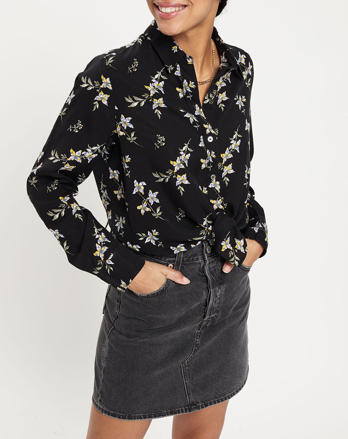 Levi's® Chemise The Classic imprimée noire